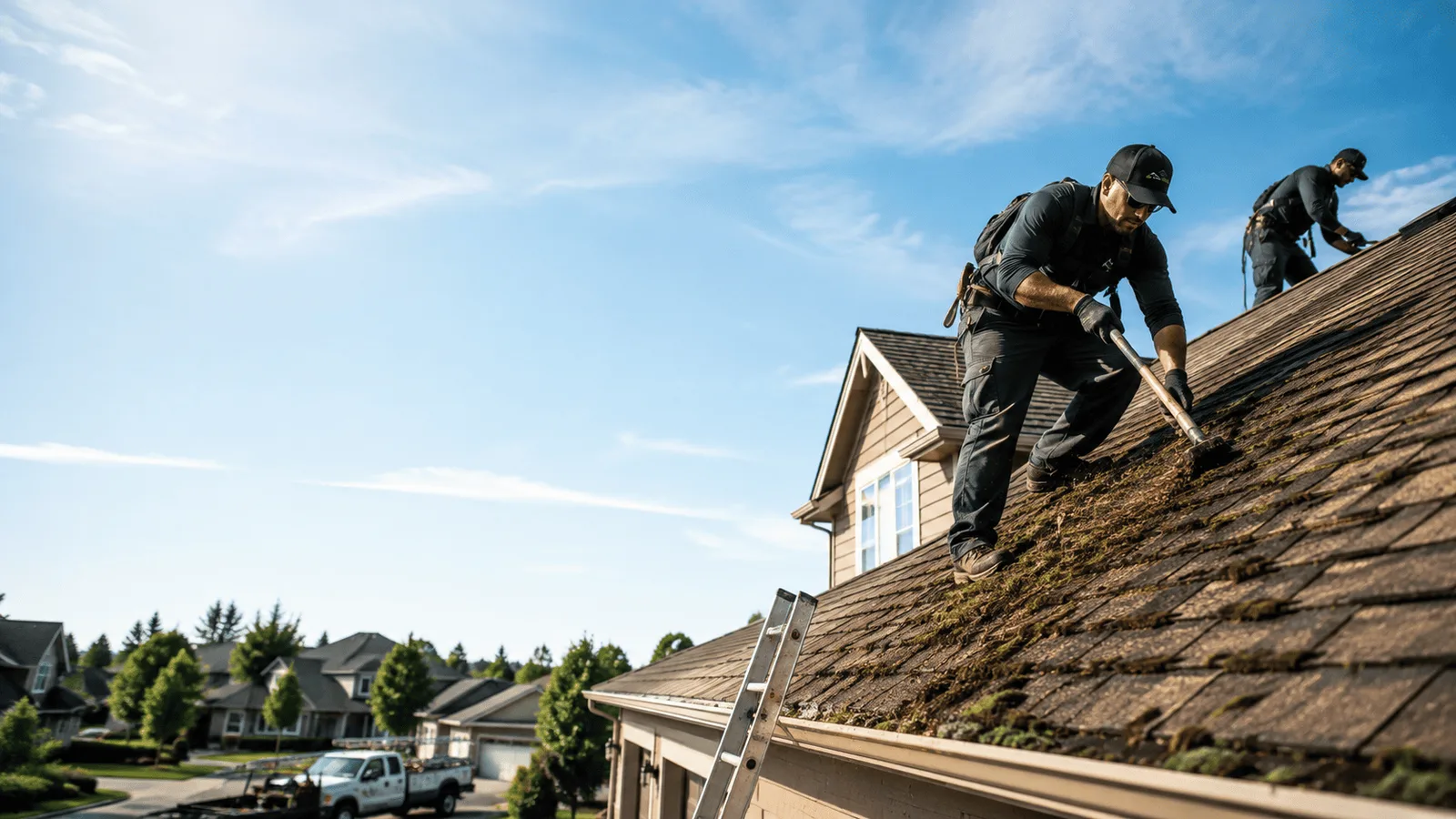 Roof Moss Removal in Troy, OH near me